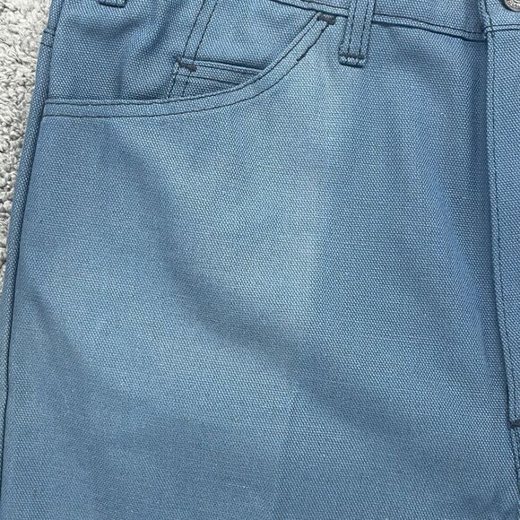 Vintage Levi's Sta-Prest Big E Blue Slim Fit Pants 35x28 Deadstock New Old Stock - Picture 9 of 10